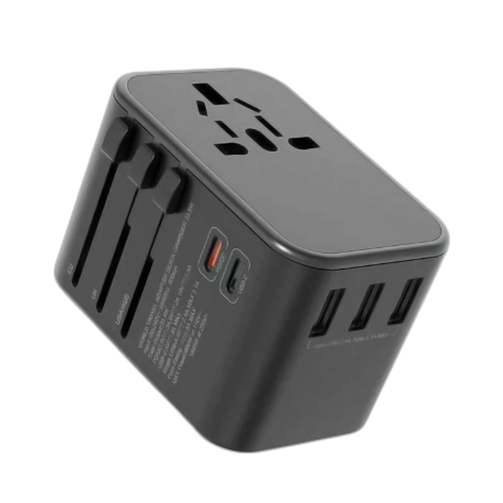 Green Lion GNAD2PDBK Multifunction Travel Adapter