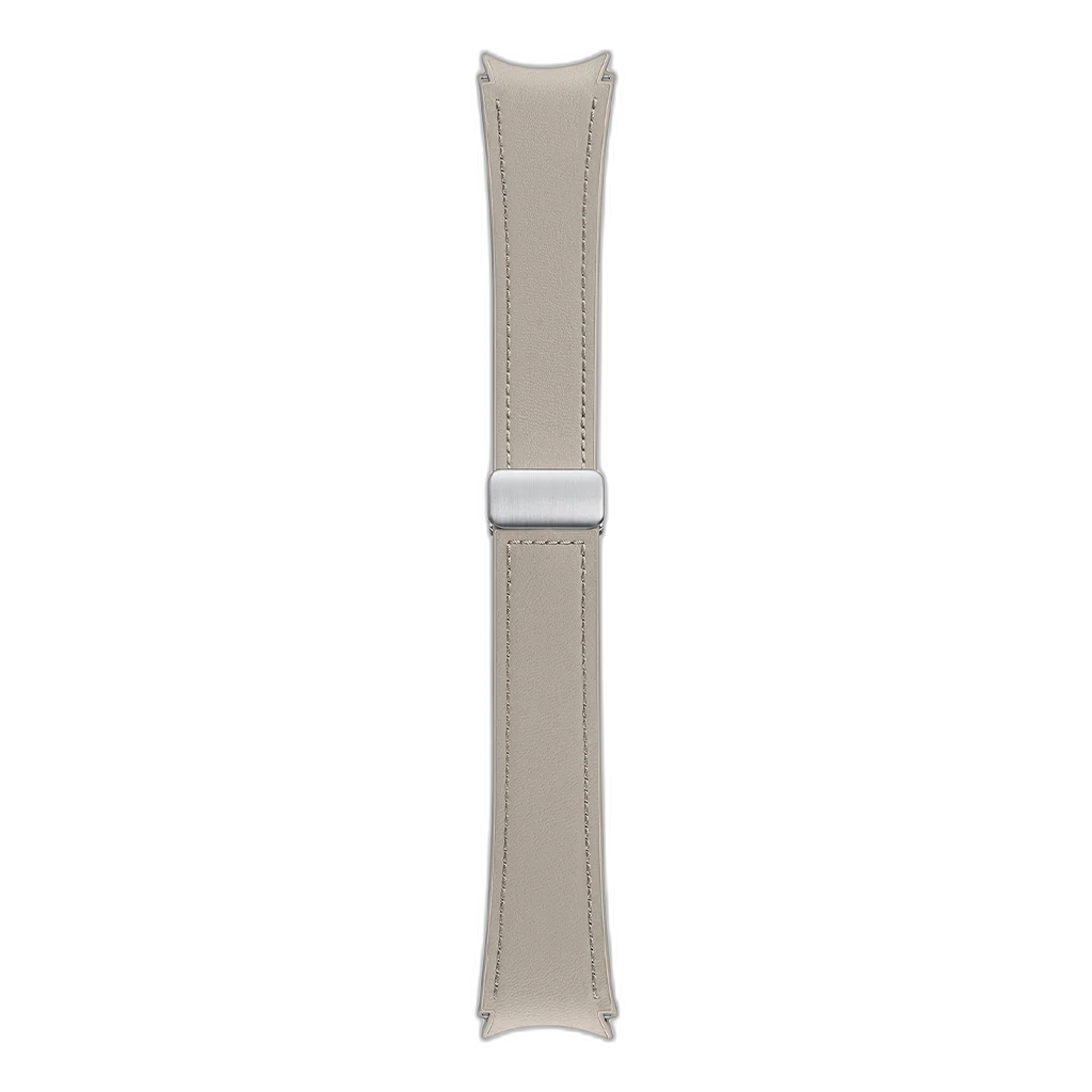Samsung Galaxy Watch D-Buckle Hybrid Eco-Leather Band - Etoupe