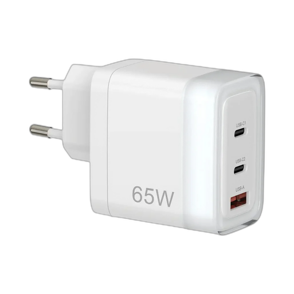 Powerology Lunex Series Fast Charging Adapter - White