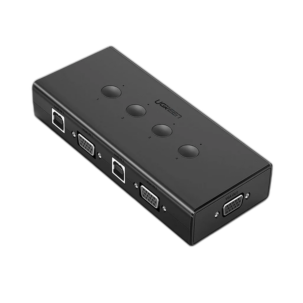 UGREEN 4-Port VGA KVM Switch