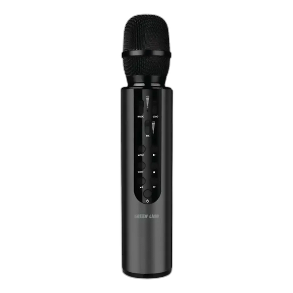 Green Lion Karaoke Microphone - GNKRKM6MICBK - Black