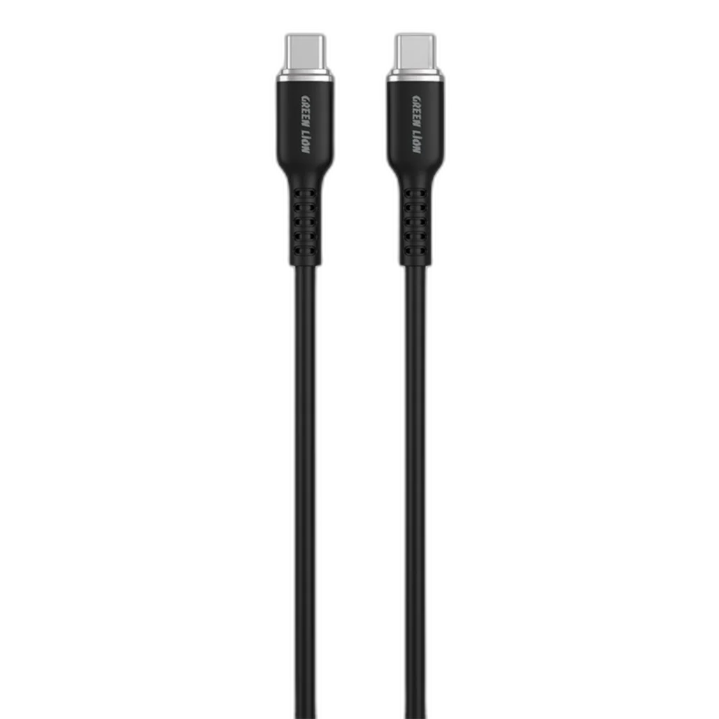 Green Lion USB-C to USB-C Silicone Cable - 1m