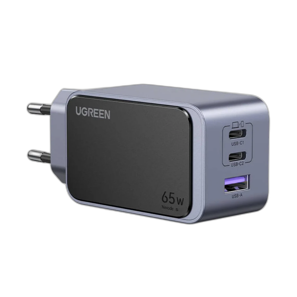 Ugreen Nexode S 65W GaN Fast Charger 3-Port USB-C Wall Charger