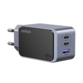 Ugreen Nexode S 65W GaN Fast Charger 3-Port USB-C Wall Charger