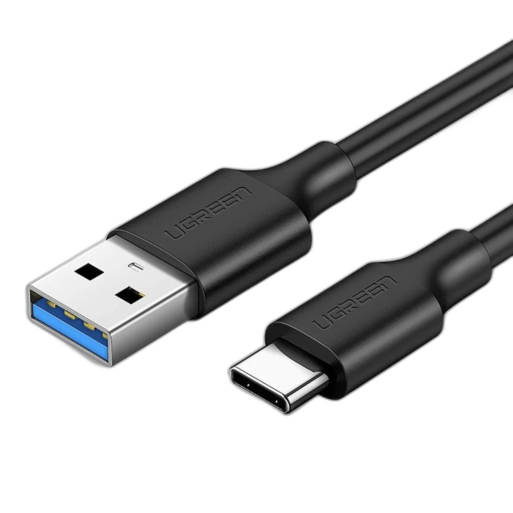 Ugreen 20881 USB-A 3.0 / USB-C 3A cable 0.5m - black