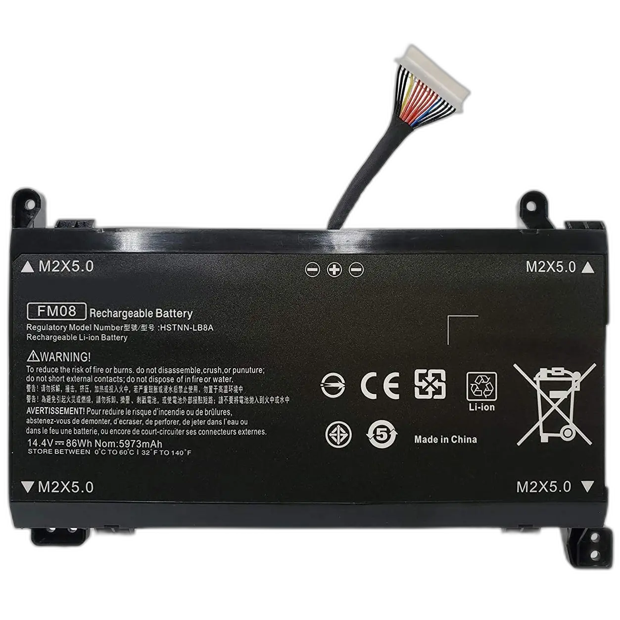 Original Cell Battery FM0816 for HP Omen 16 pin