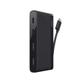 Belkin, F4U090BTBLK, USB-C 4-Port Mini Hub, USB Type-C