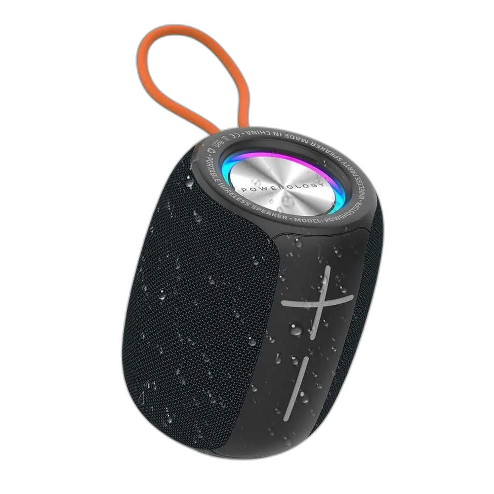 Powerology Ghost Bluetooth Speaker-Black ultimate