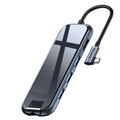 Baseus UCN3275 Type-C USB 3.0 HUB USB3.0 4K/HD RJ45 PD Charging Adapter