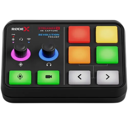 RODE X Streamer X Audio Interface and Video Streaming Console
