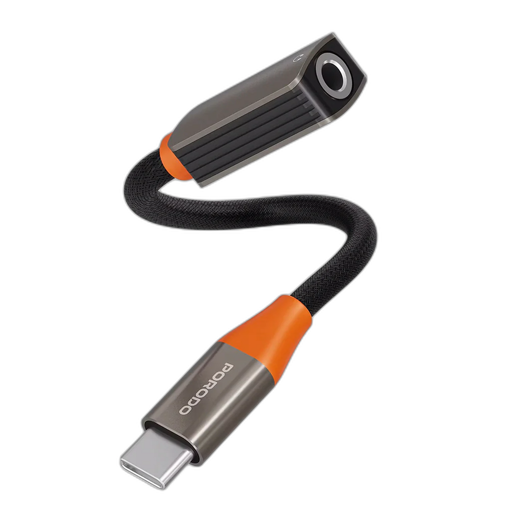 Porodo AudioLink USB-C to 3.5 mm Audio Jack Adapter
