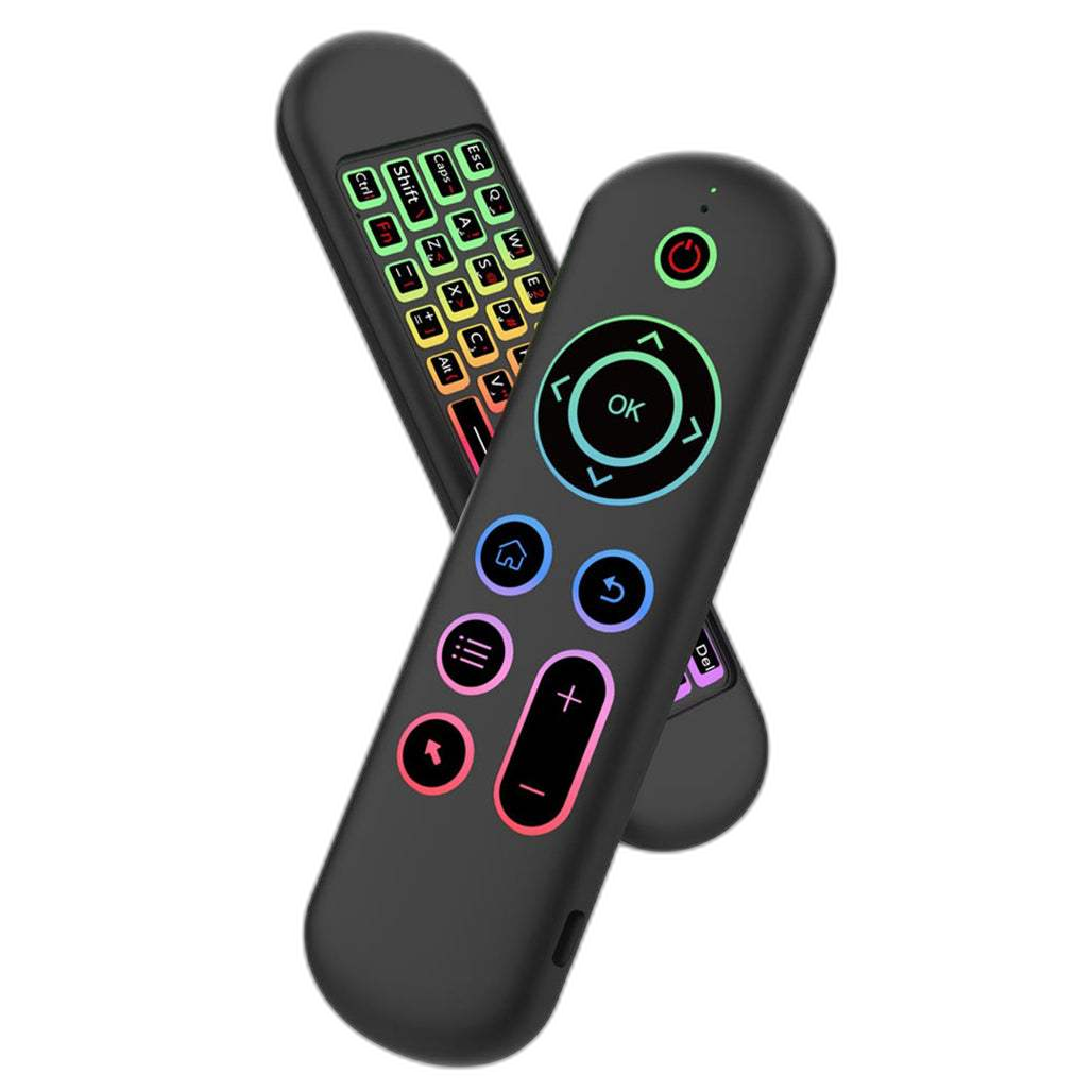 Porodo Air Mouse Remote Mini Keyboard - Compatible with most TV's