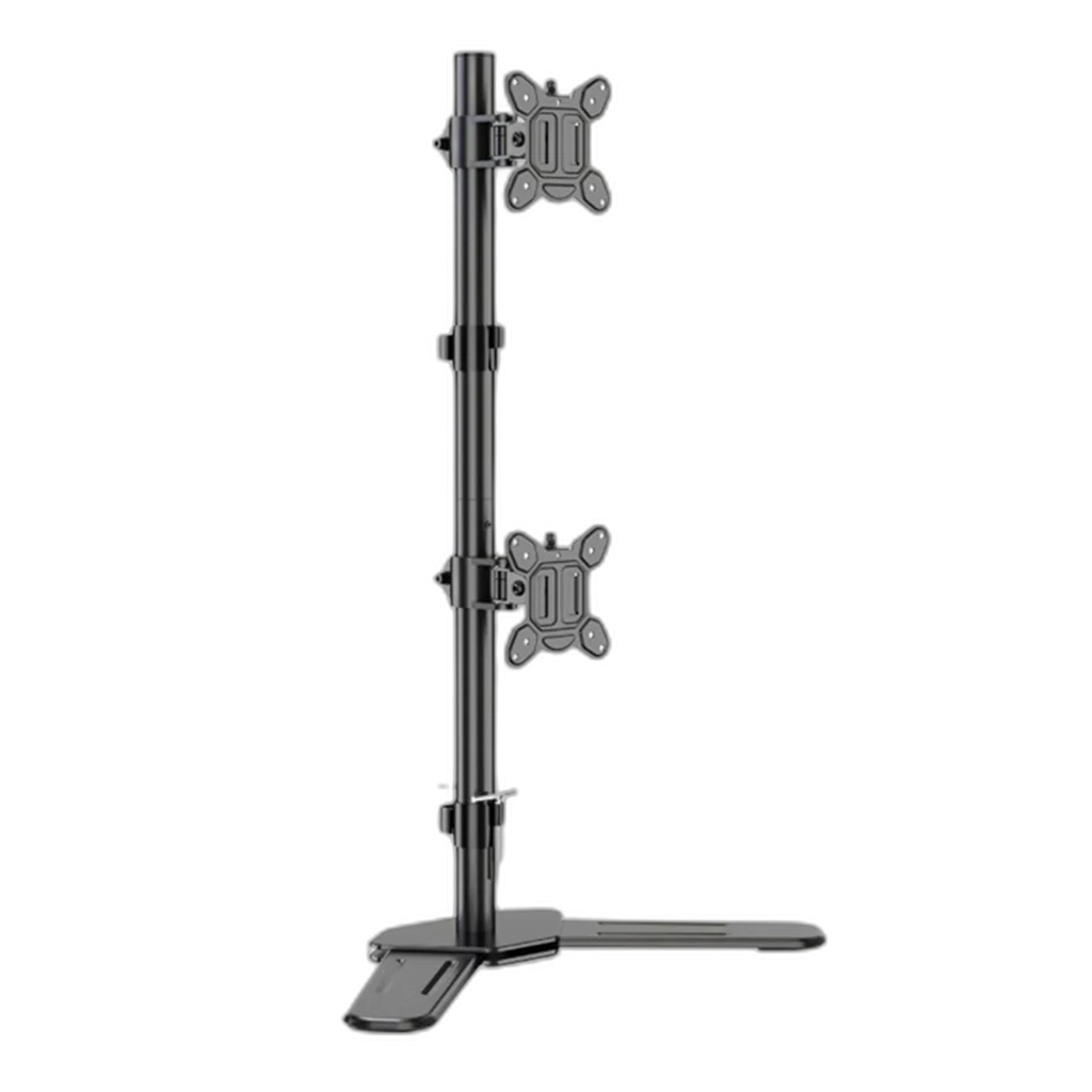 Kaloc/Zeno MT602 Adjustable Vertical Dual Monitor Arm, for Screens 17 to 27 Inches