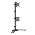 Kaloc/Zeno MT602 Adjustable Vertical Dual Monitor Arm, for Screens 17 to 27 Inches