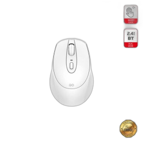 FANTECH W191S GO: Dual Mode Bluetooth & Wireless Mouse, Silent Click, Can connect to 2 devices simultaneously