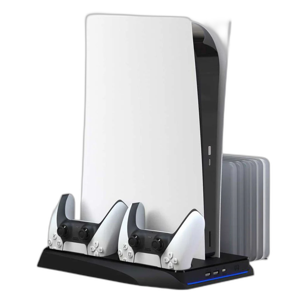 Porodo PDX116-BK Gaming PS5 Cooling And Charging Hub