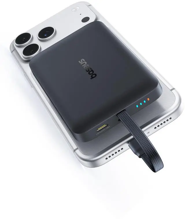 Baseus 10000mAh Magnetic Mini Wireless Power Bank 30W
