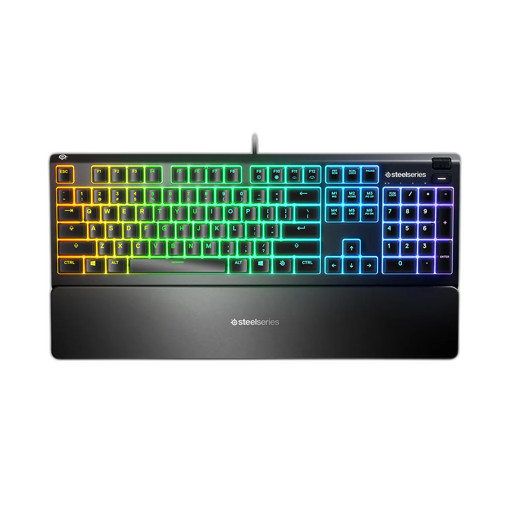 SteelSeries APEX 3 - Water Resistant Quiet Keyboard