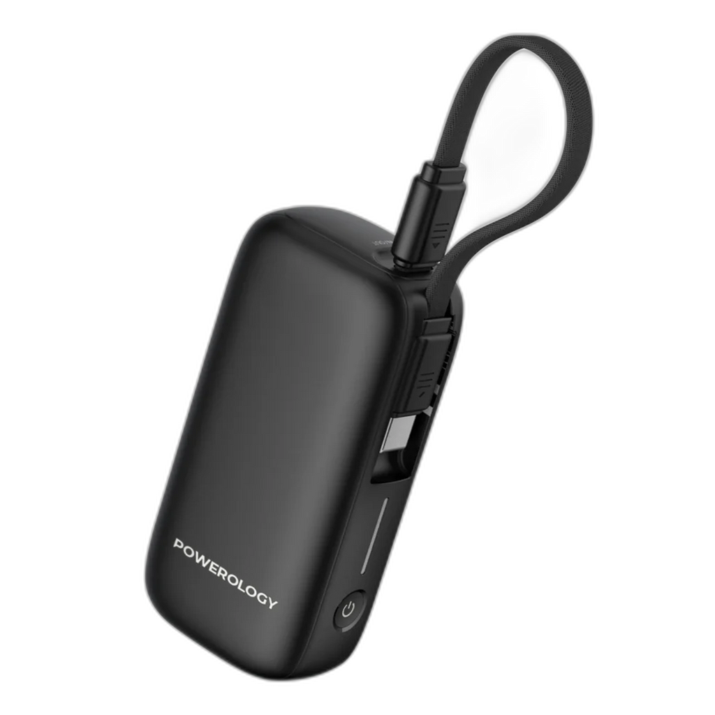 Powerology 5000mAh Power Bank - PPBCHA65-BK