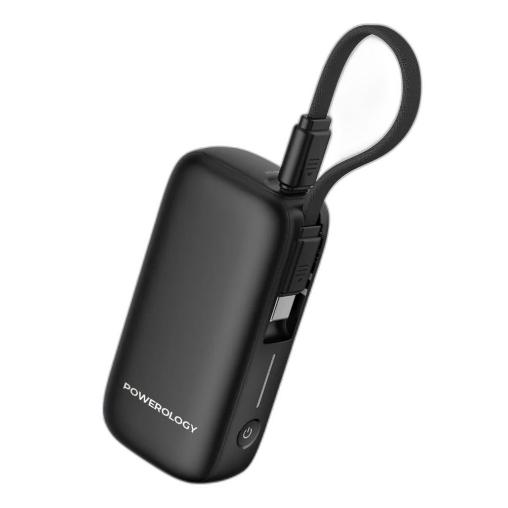 Powerology 5000mAh Power Bank - PPBCHA65-BK