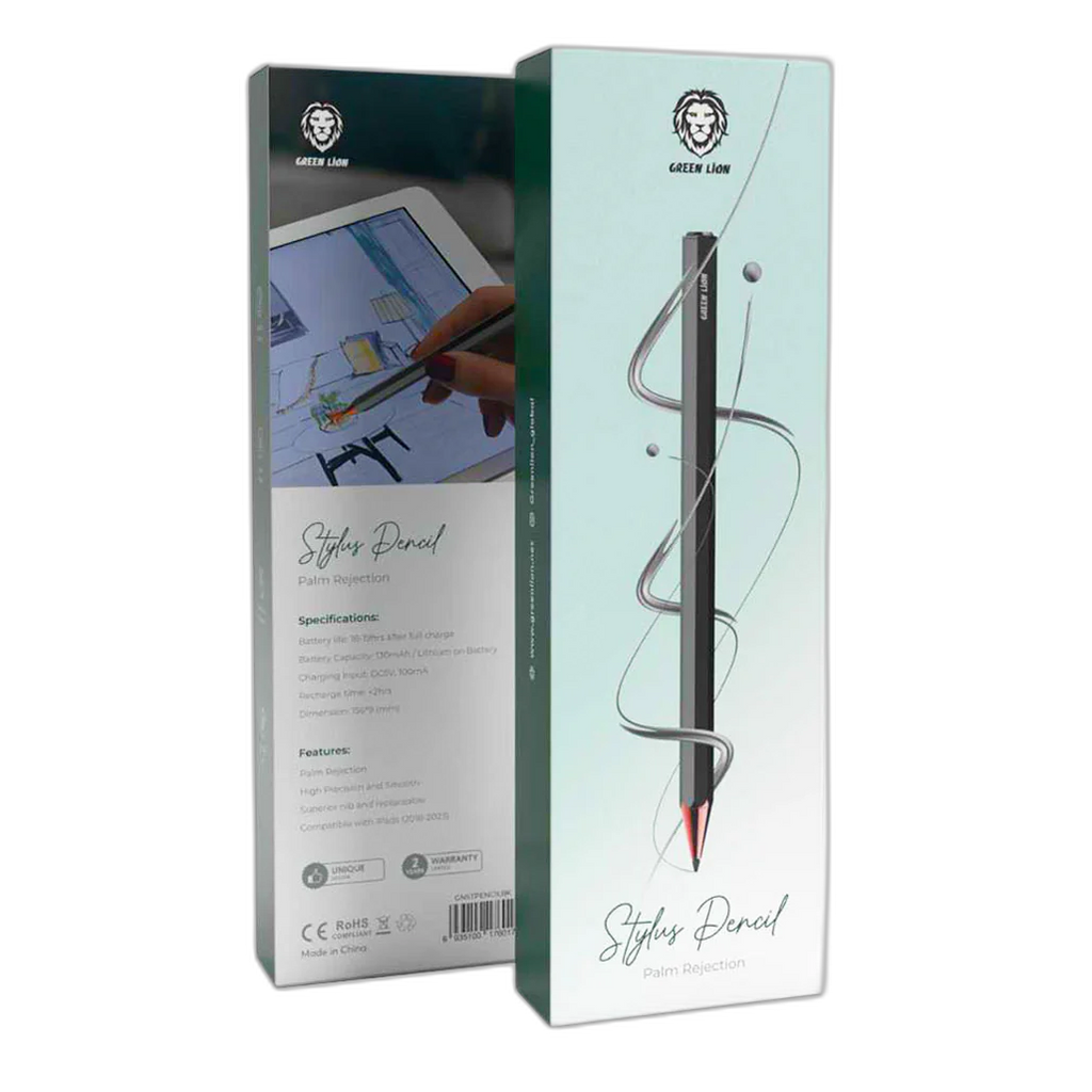 Green Lion Stylus Pencil Palm Rejection - Black - GNSTPENCILBK.