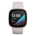 Fitbit Sense Lunar White - Smart Fitness Watch