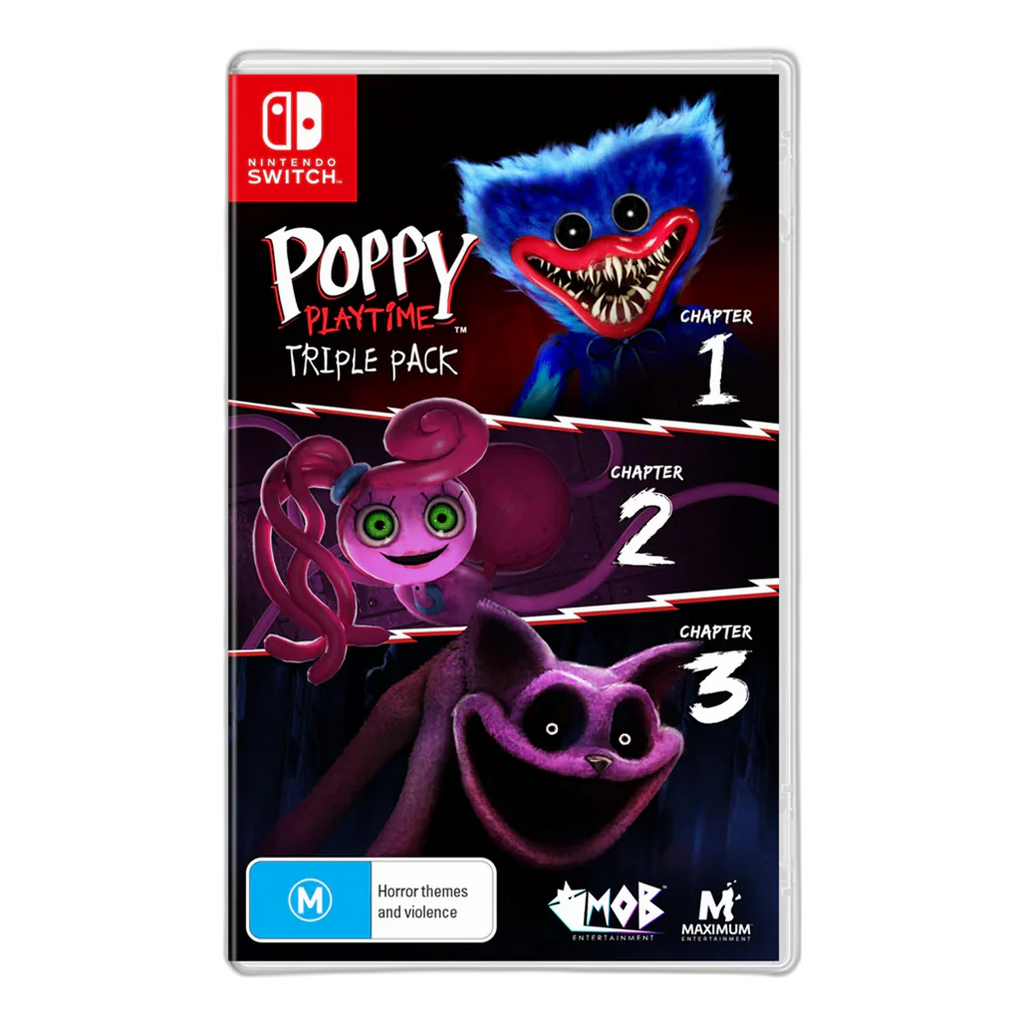 Poppy Playtime Triple Pack for Nintendo Switch