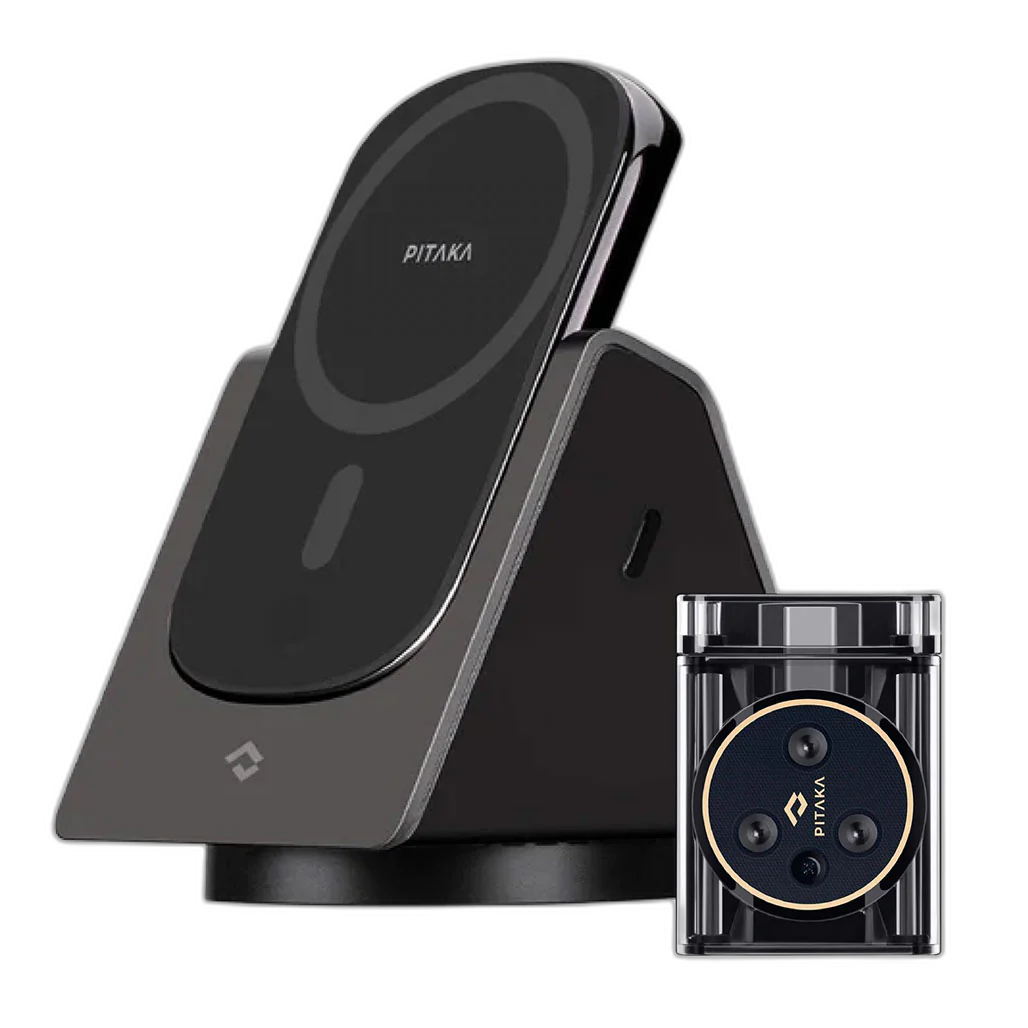 Pitaka MagEZ Slider 4 in 1 Wireless Charger With Apple Watch Charger