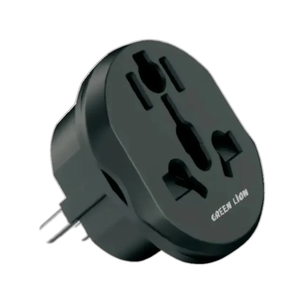 Green Lion Universal Convertion EU Plug 2 - Black