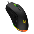 Porodo Gaming Wired Mouse DPI 7200 with RGB Light - Black