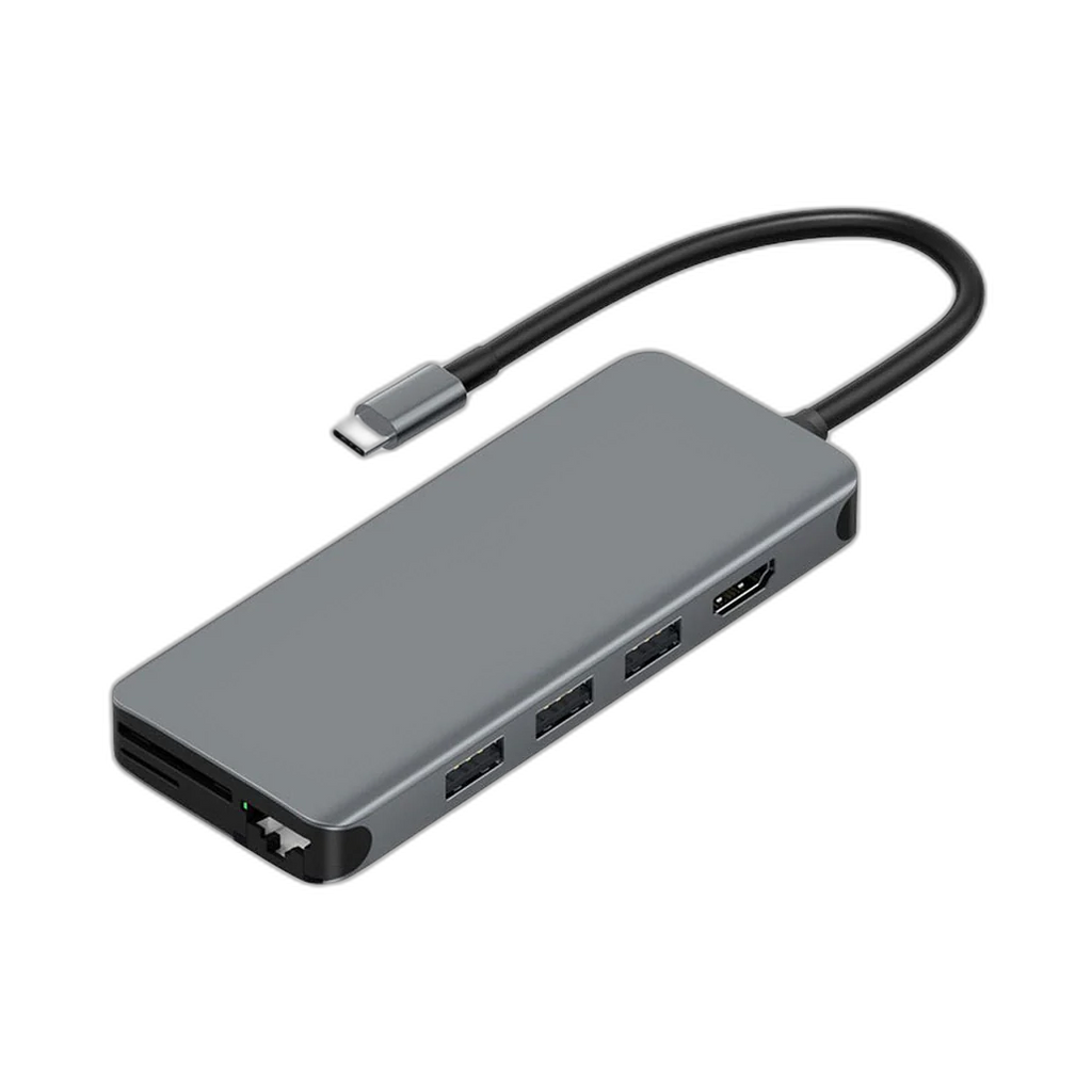 Green Lion GN12IN1HUB 12 In 1 USB-C Hub 4K
