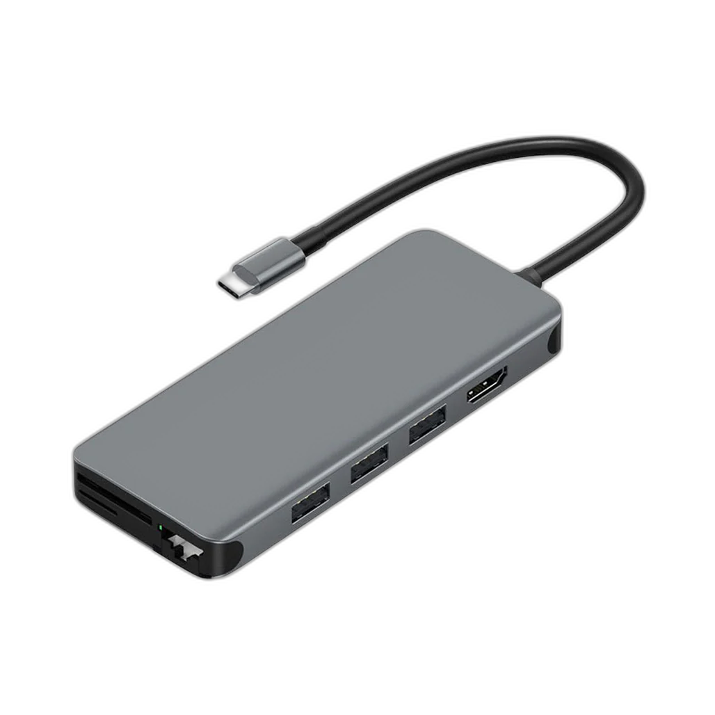 Green Lion GN12IN1HUB 12 In 1 USB-C Hub 4K