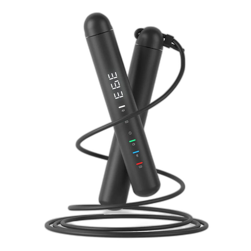 Porodo Smart Voice Jump Skip Rope|PD-SMVJP-BK