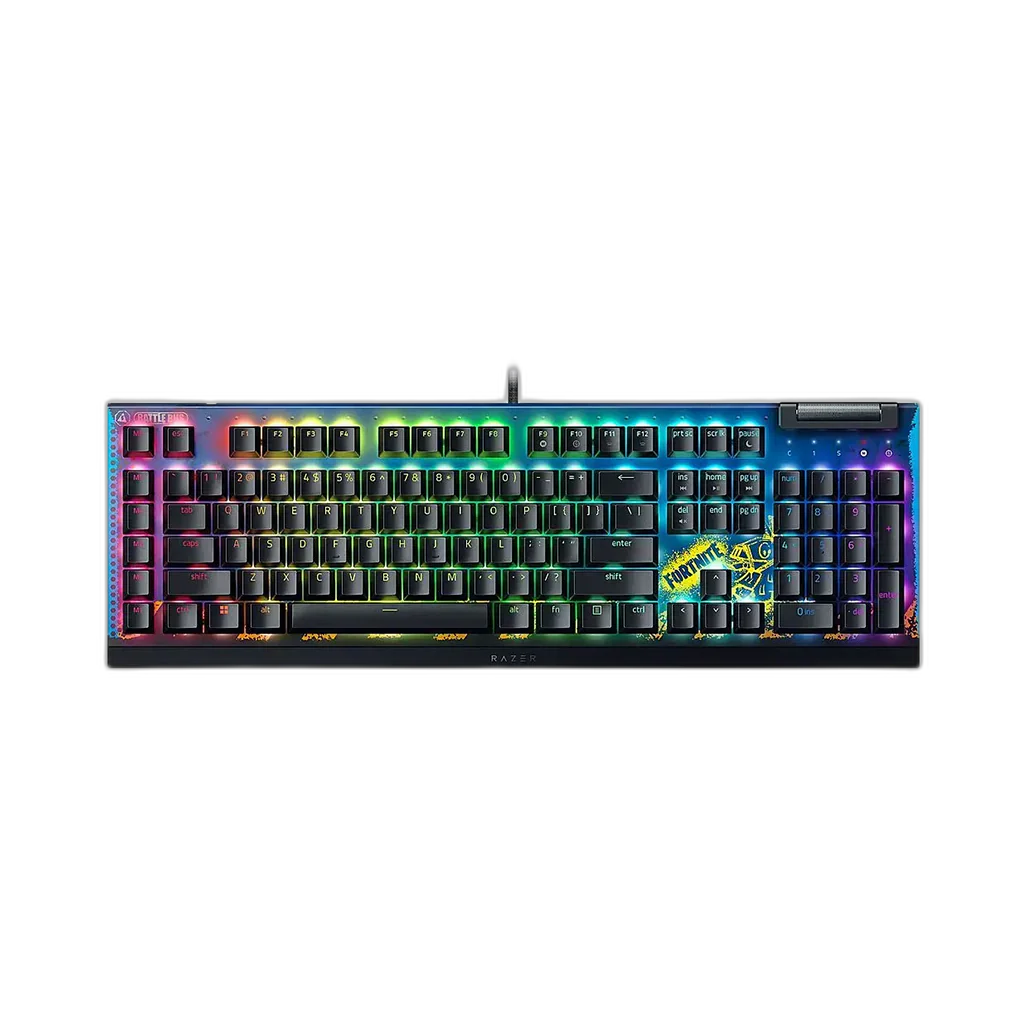 Razer BlackWidow V4 X - Fortnite Edition - Yellow Switch
