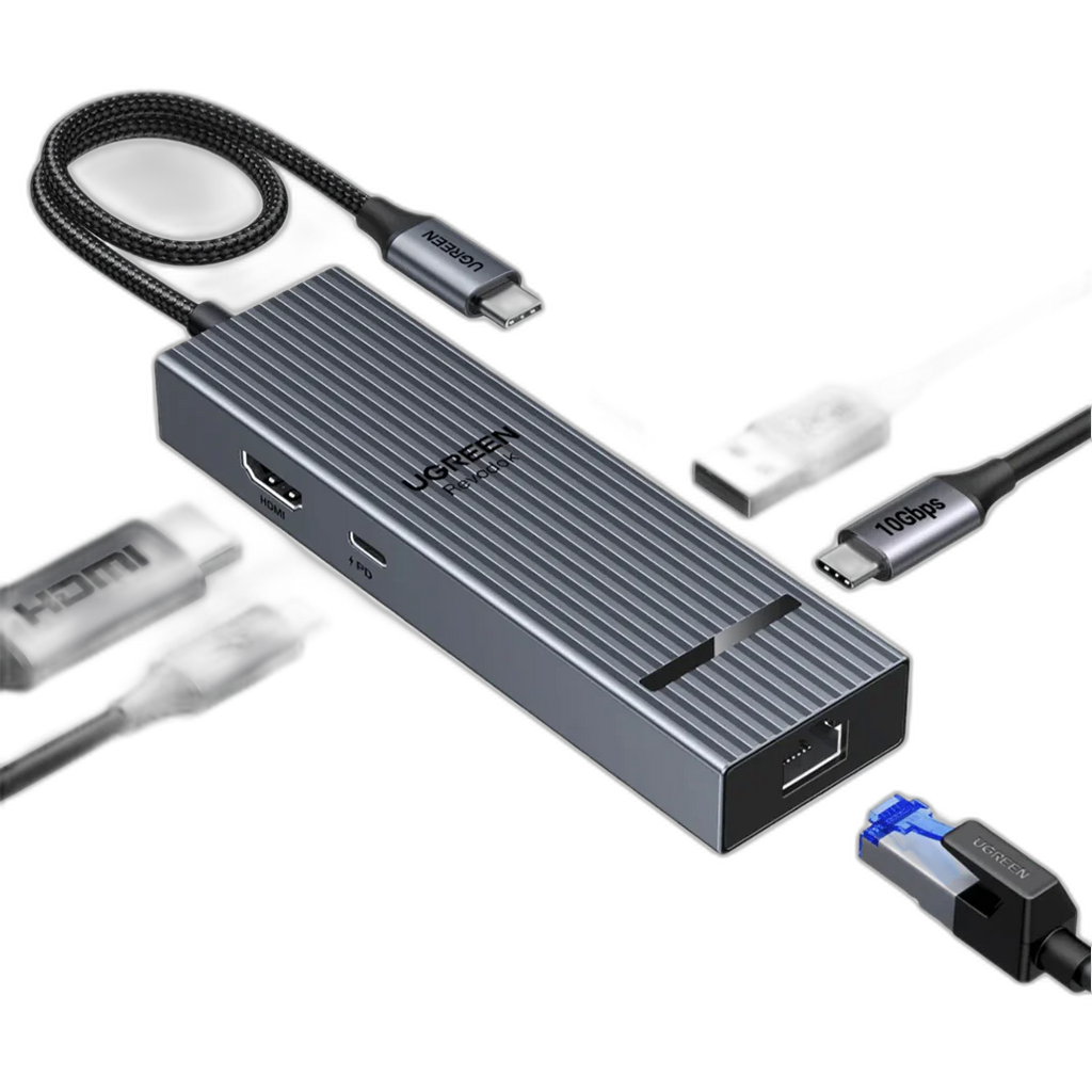 UGREEN Revodok 6-in-1 USB-C Hub with 4K@60Hz HDMI