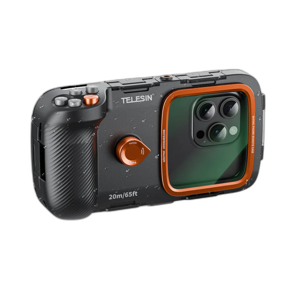 TELESIN Waterproof Underwater Diving Phone Case
