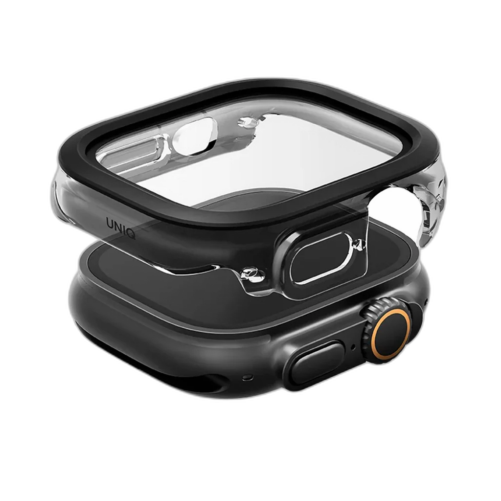 UNIQ Voute Slim Tempered Glass Case for Apple Watch 49mm