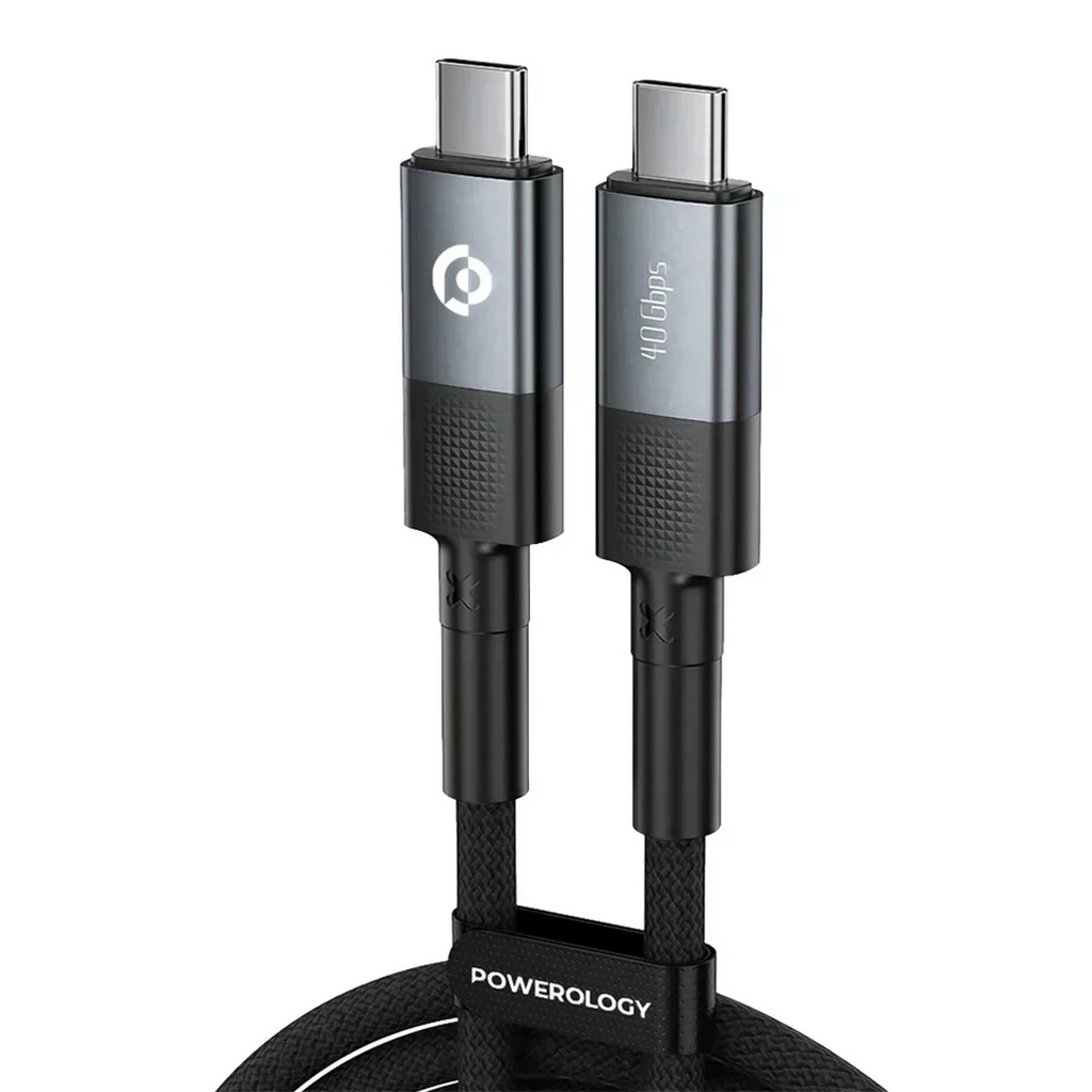 Powerology 240W Type-C to C Fast Charging Cable 2M – Grey