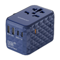 Powerology Universal Multi-Port Travel Adapter PD 65W | P65W3PD