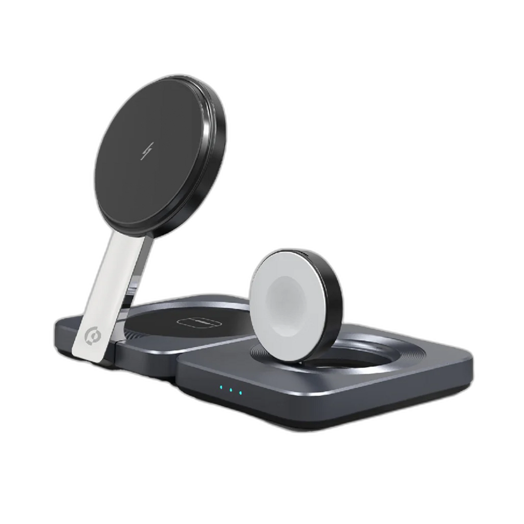 Powerology Qi2–15W MagSafe Multi-Device Charging Stand