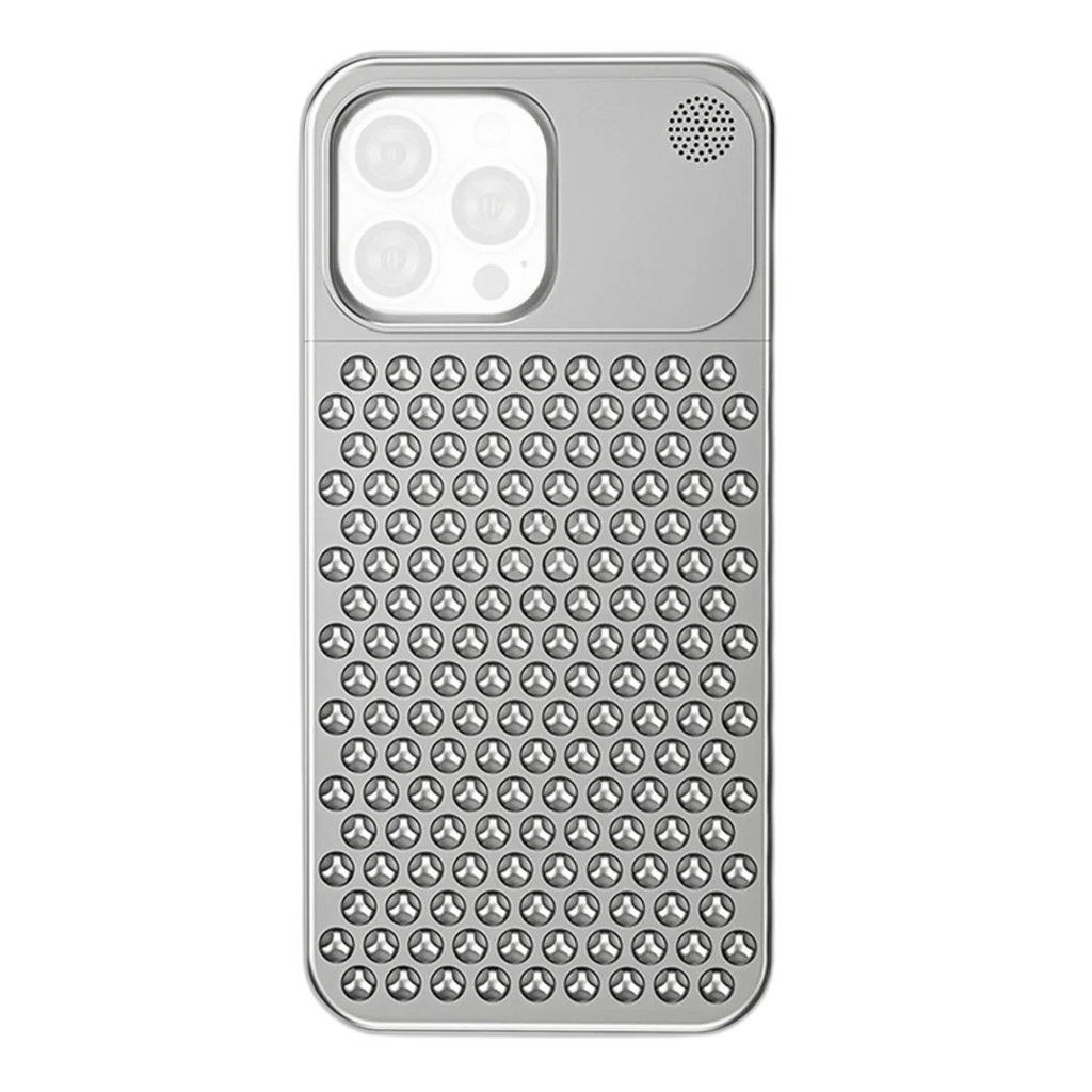 Metal Heat Dissipation Phone Case For iPhone 15 Pro/15 Pro Max
