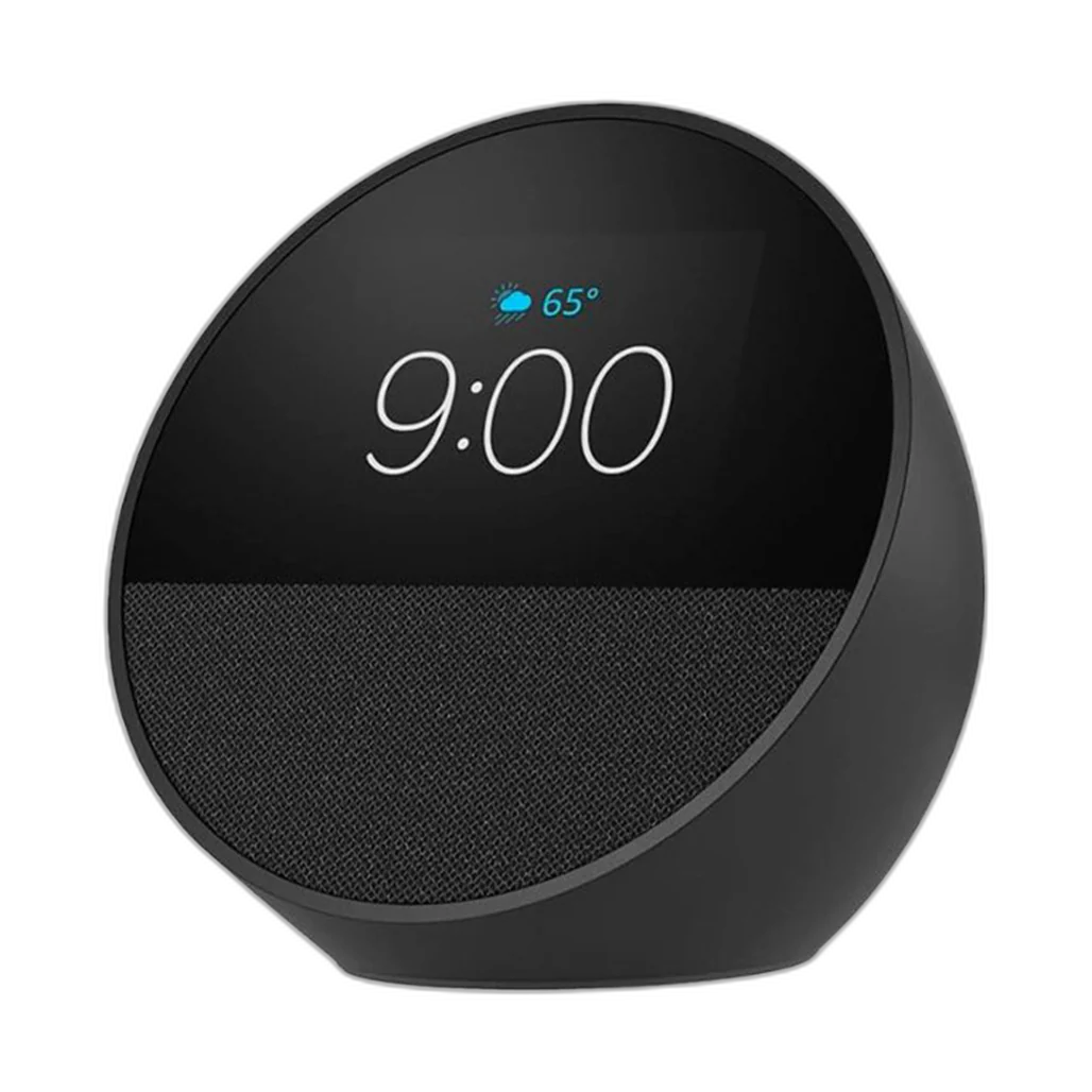 Amazon Echo Spot - Smart Alarm Clock with Vibrant Sound