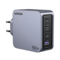 Ugreen Nexode Pro 160W GaN Mini Fast Charger - 4-Port USB-C & USB-A Power Adapter
