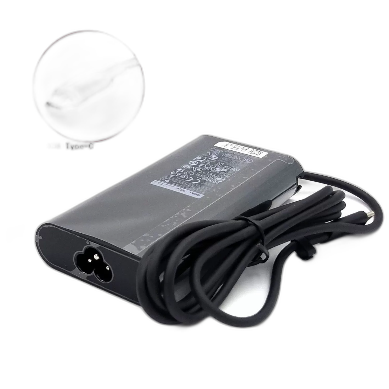 Original Adapter Charger Dell 19.5V 6.5A 130W Type C