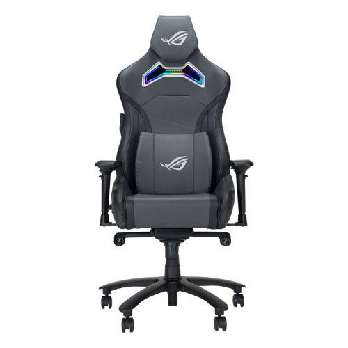 Asus ROG Chariot X Gaming Chair SL301W RGB, Aluminum frame, Premium PU Leather, Premium Materials, Gray