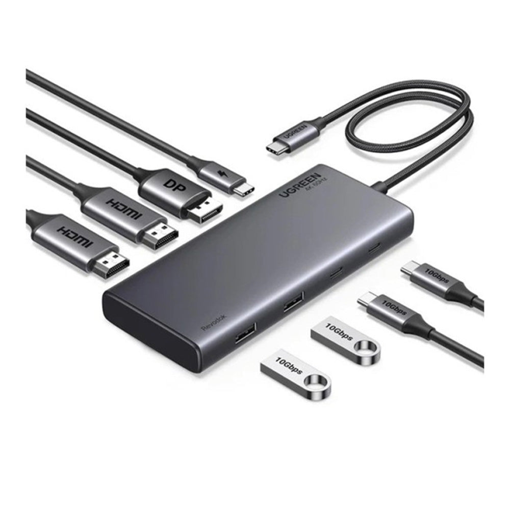 UGREEN Triple Display 8-in-1 USB-C HUB Docking Station