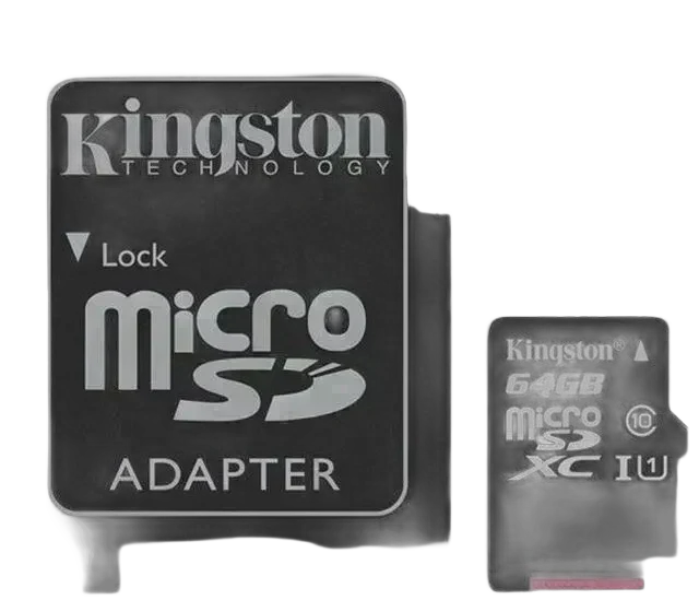 Kingston 64GB Canvas Select Plus UHS-I microSDXC Memory Card with SD Adapter - image 1