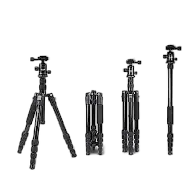 HPUSN 035LPRO+HP221 Aluminium Portable Tripod Suit for Camera