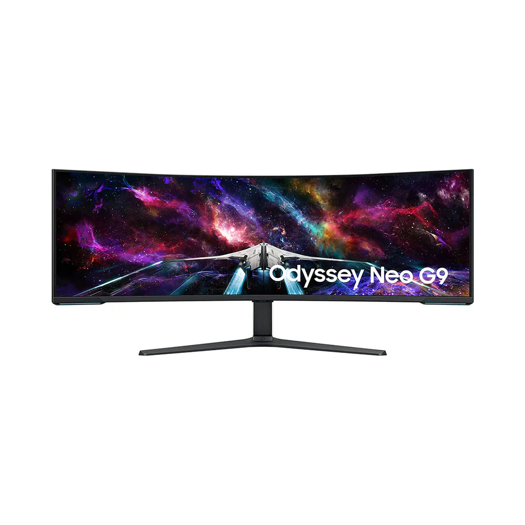 Samsung Odyssey Neo G9 Gaming Monitor 57 Dual-UHD FreeSync Premium Pro 240Hz 1 ms - Curved - LS57CG952NMXUE (OB)
