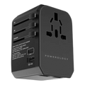 Powerology Universal Travel Adapter 2.4A + PD 45W